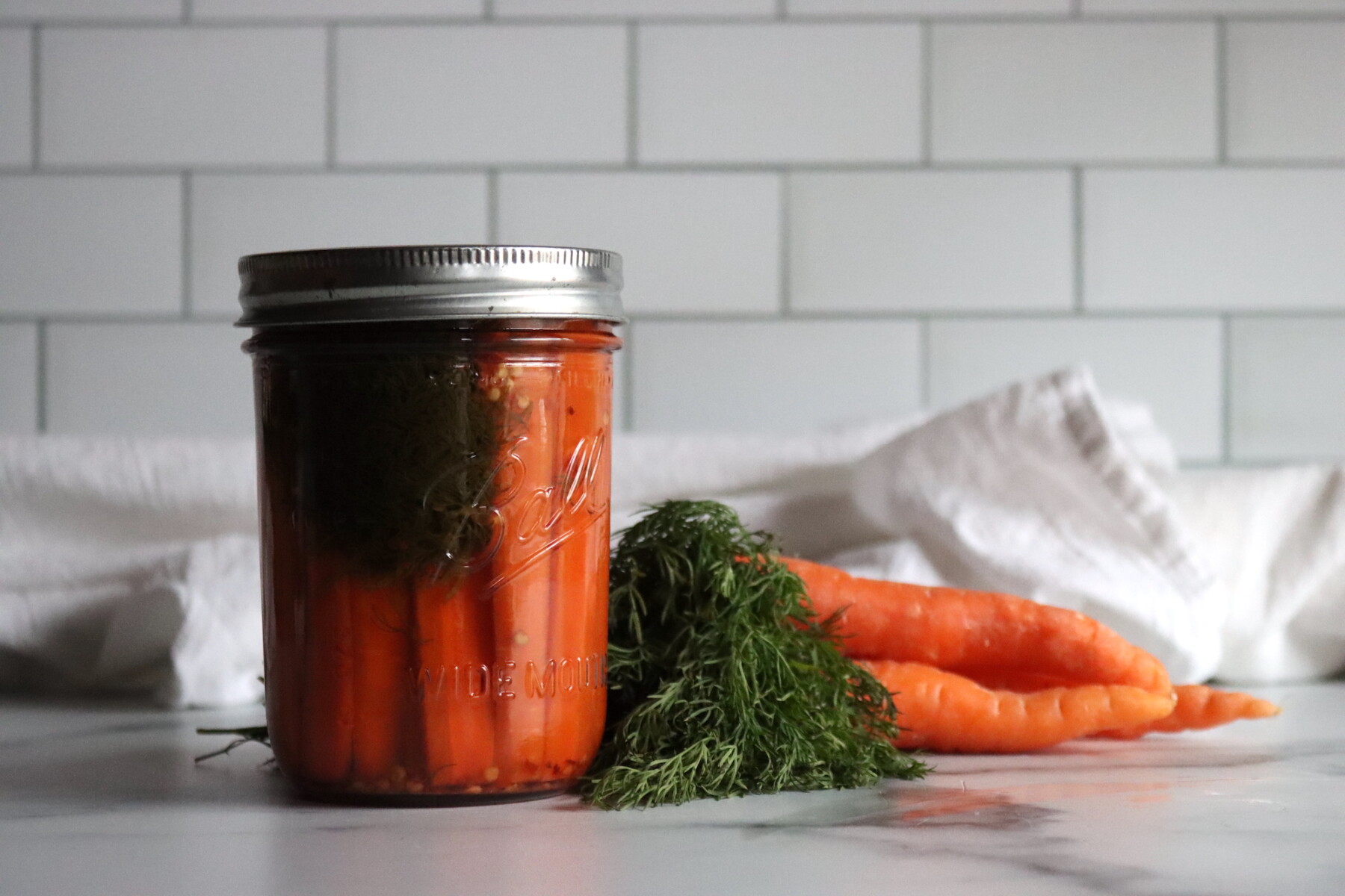 Dill Pickled Carrots