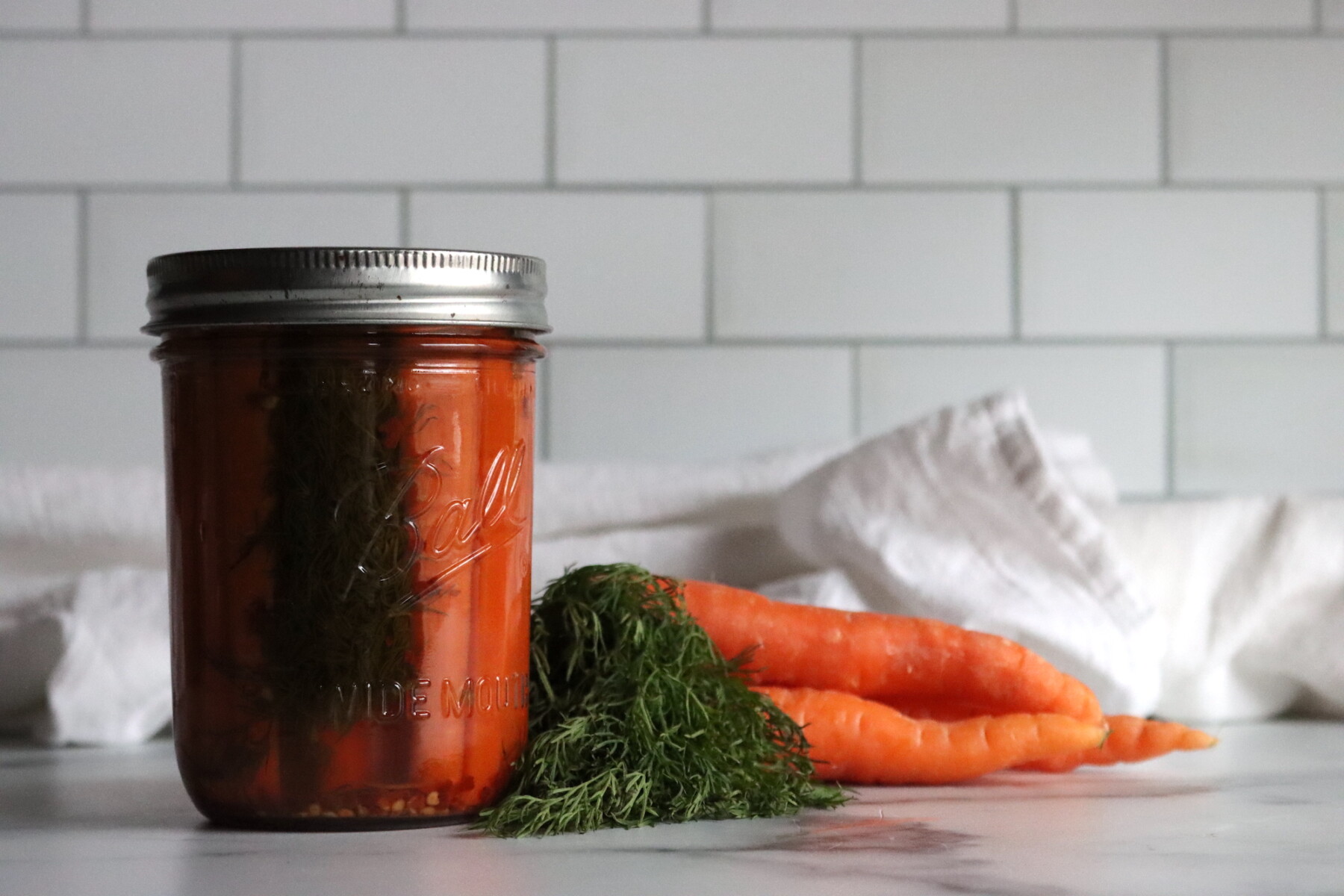 Dill Pickled Carrots
