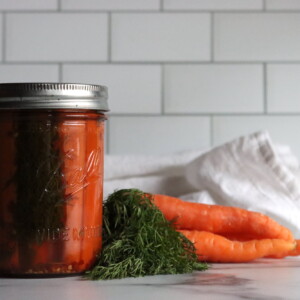Dill Pickled Carrots