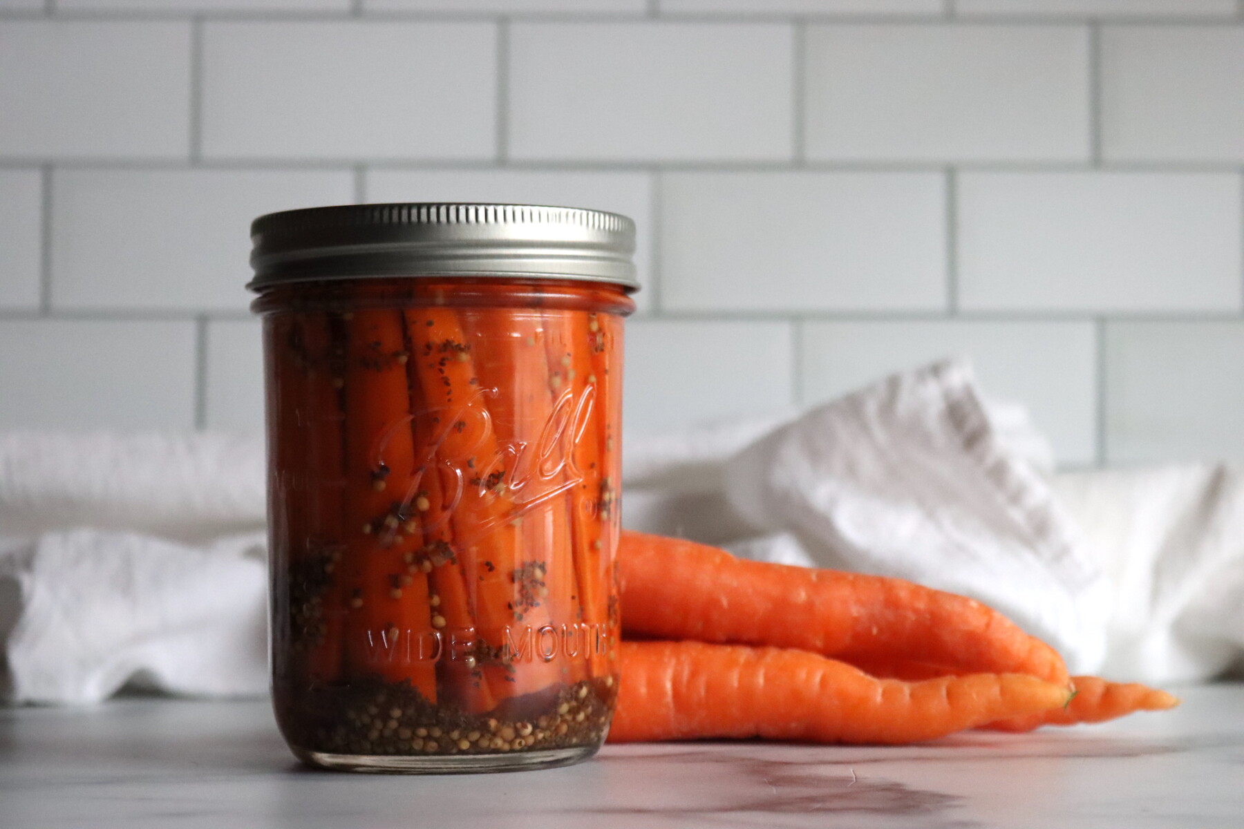Classic Pickled Carrots