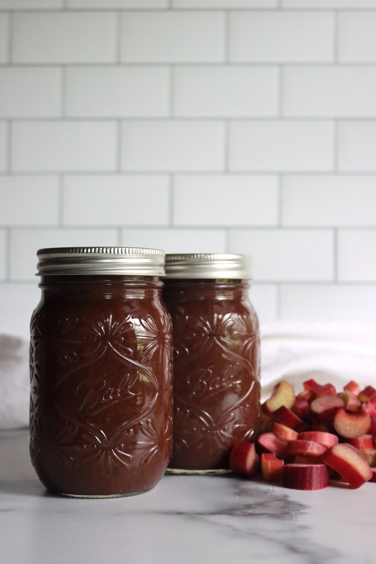 Rhubarb BBQ Sauce