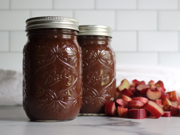 Rhubarb BBQ Sauce