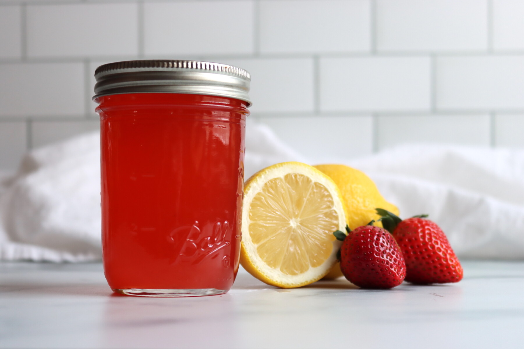 Strawberry Lemon Jelly