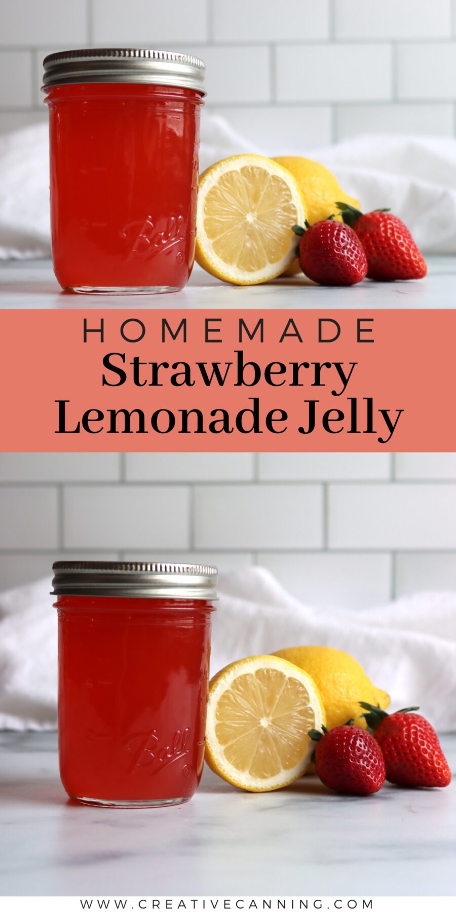 Strawberry Lemonade Jelly Recipe