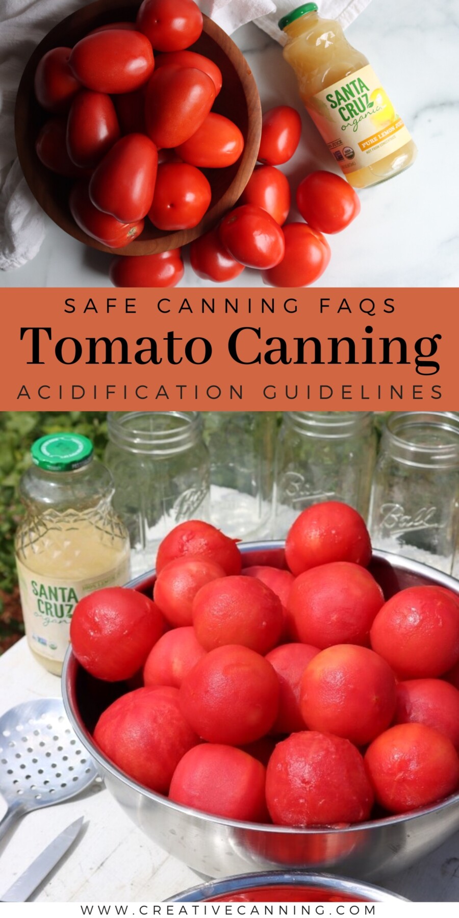 Acidification Guidelines for Canning Tomatoes