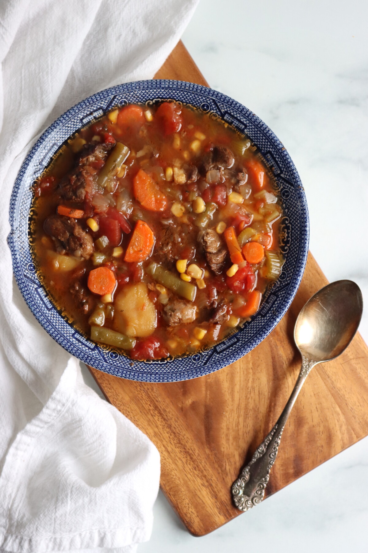 Beef and Vegetable Soup Canning