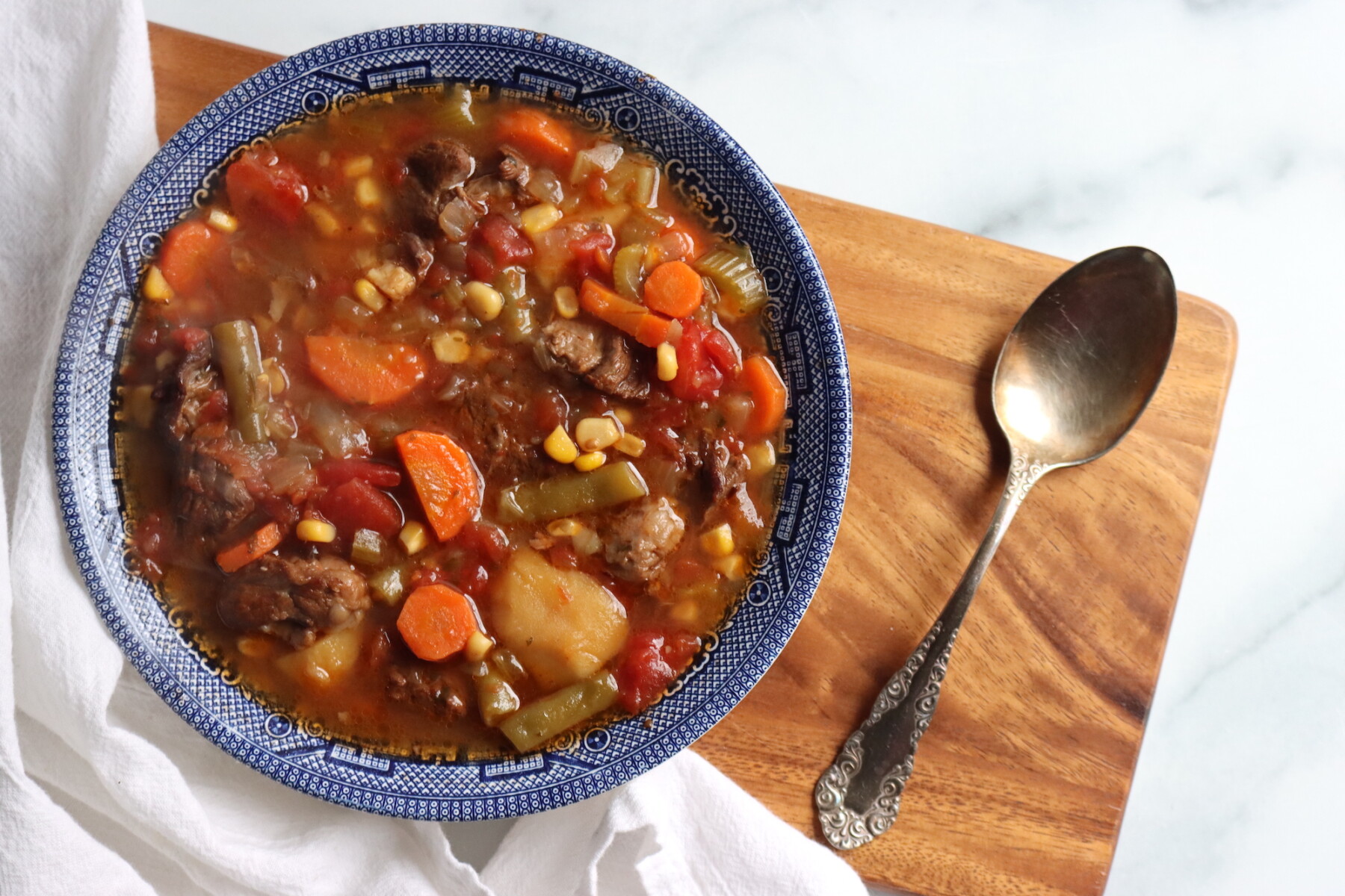 Beef and Vegetable Soup Canning