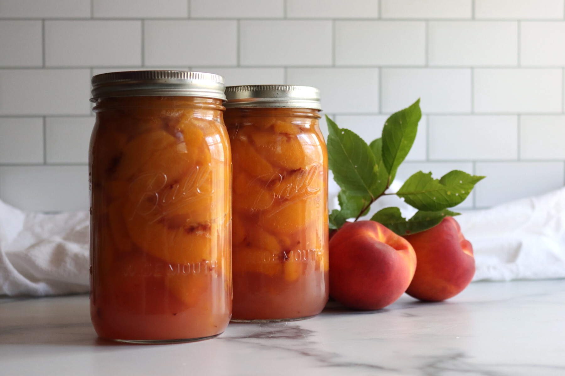 Canning Peach Pie Filling