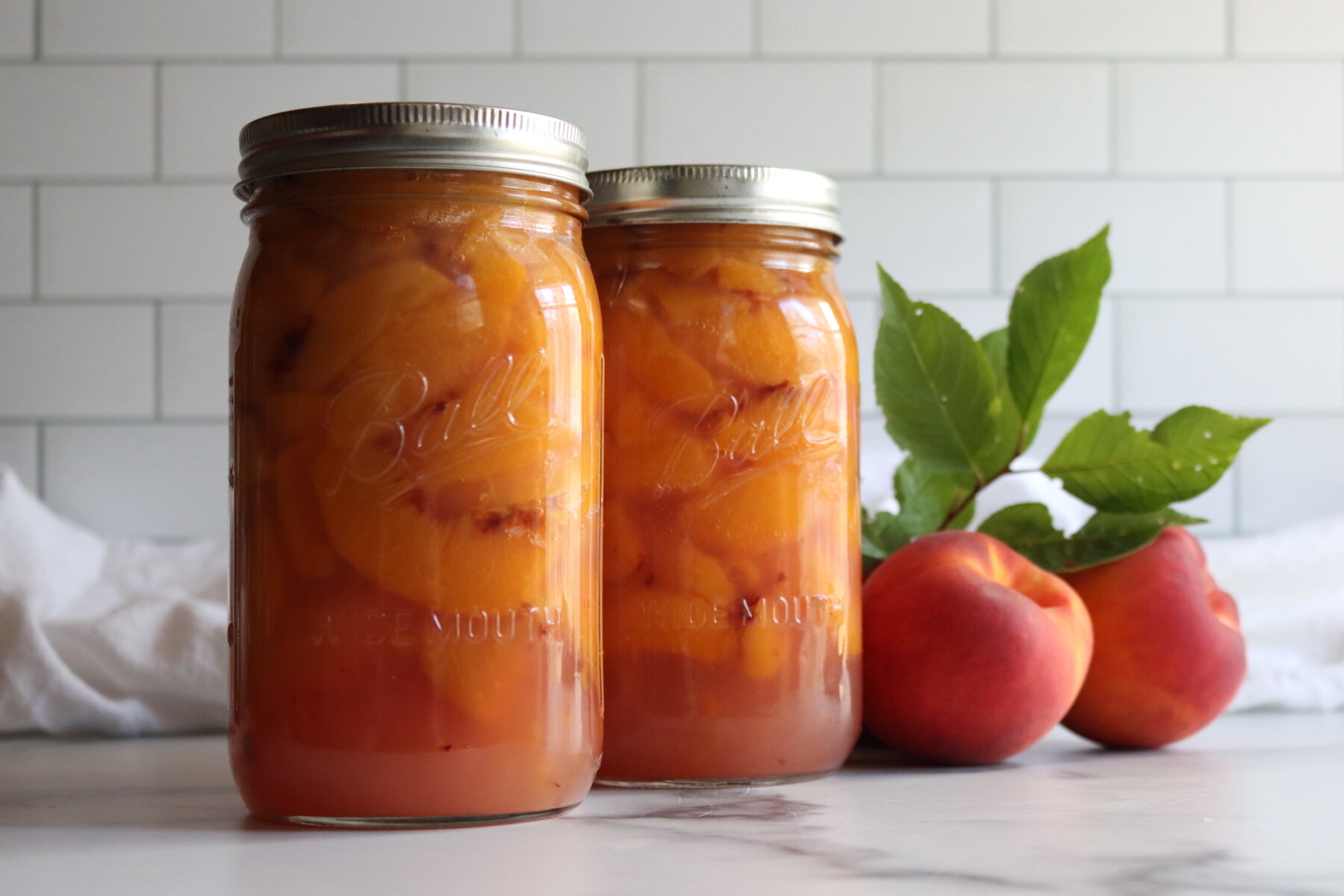 Canning Peach Pie Filling