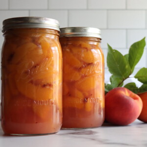 Canning Peach Pie Filling