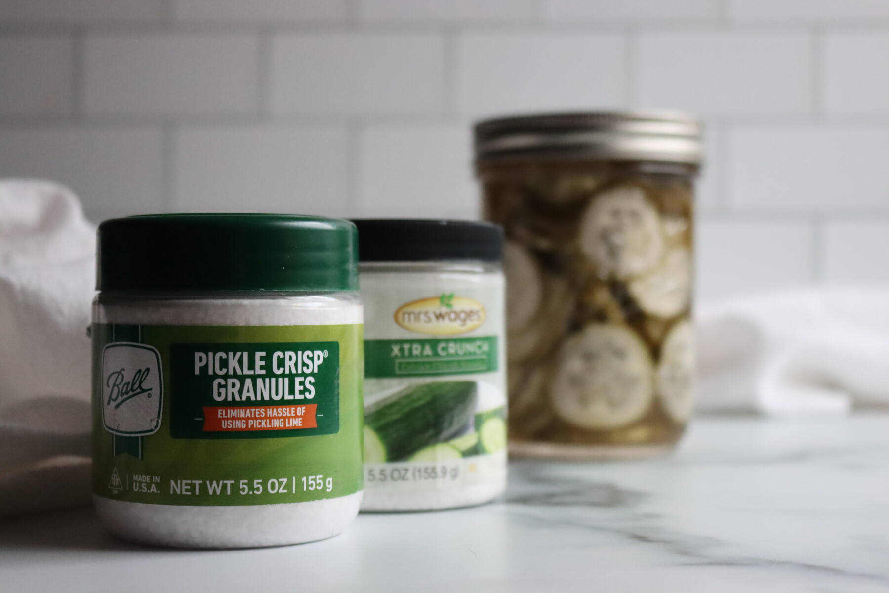 Crisp Low Salt Pickles