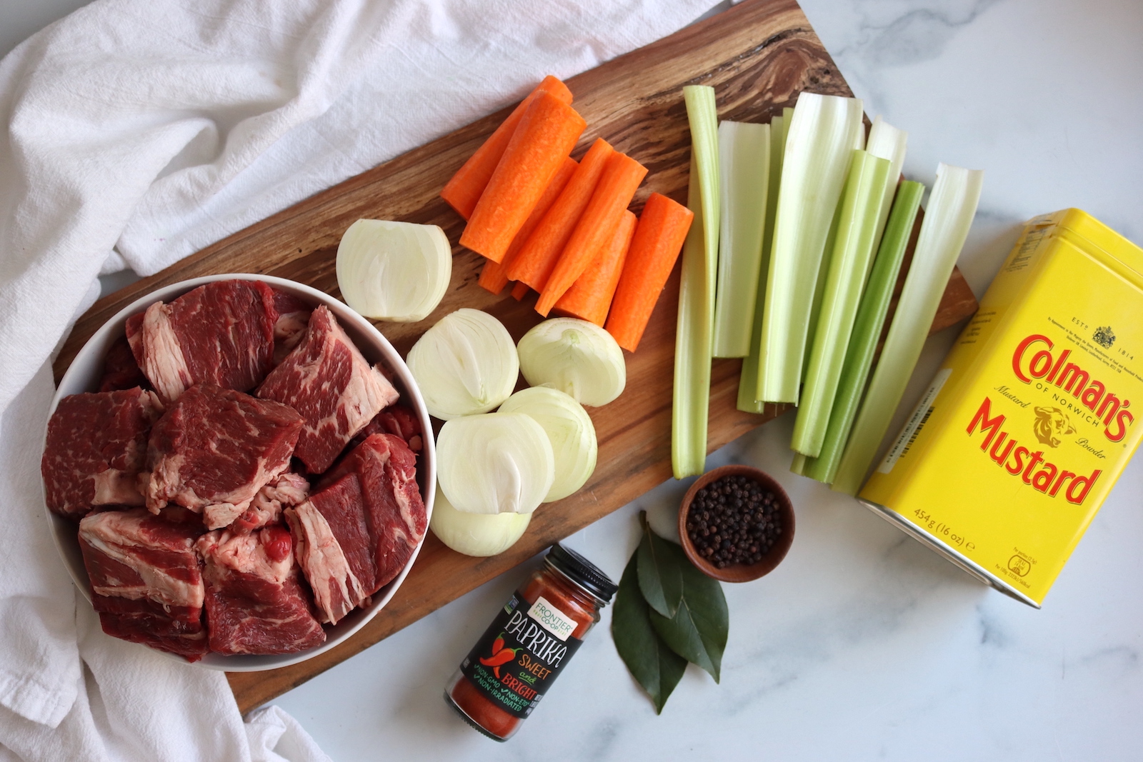 Hungarian Goulash Ingredients