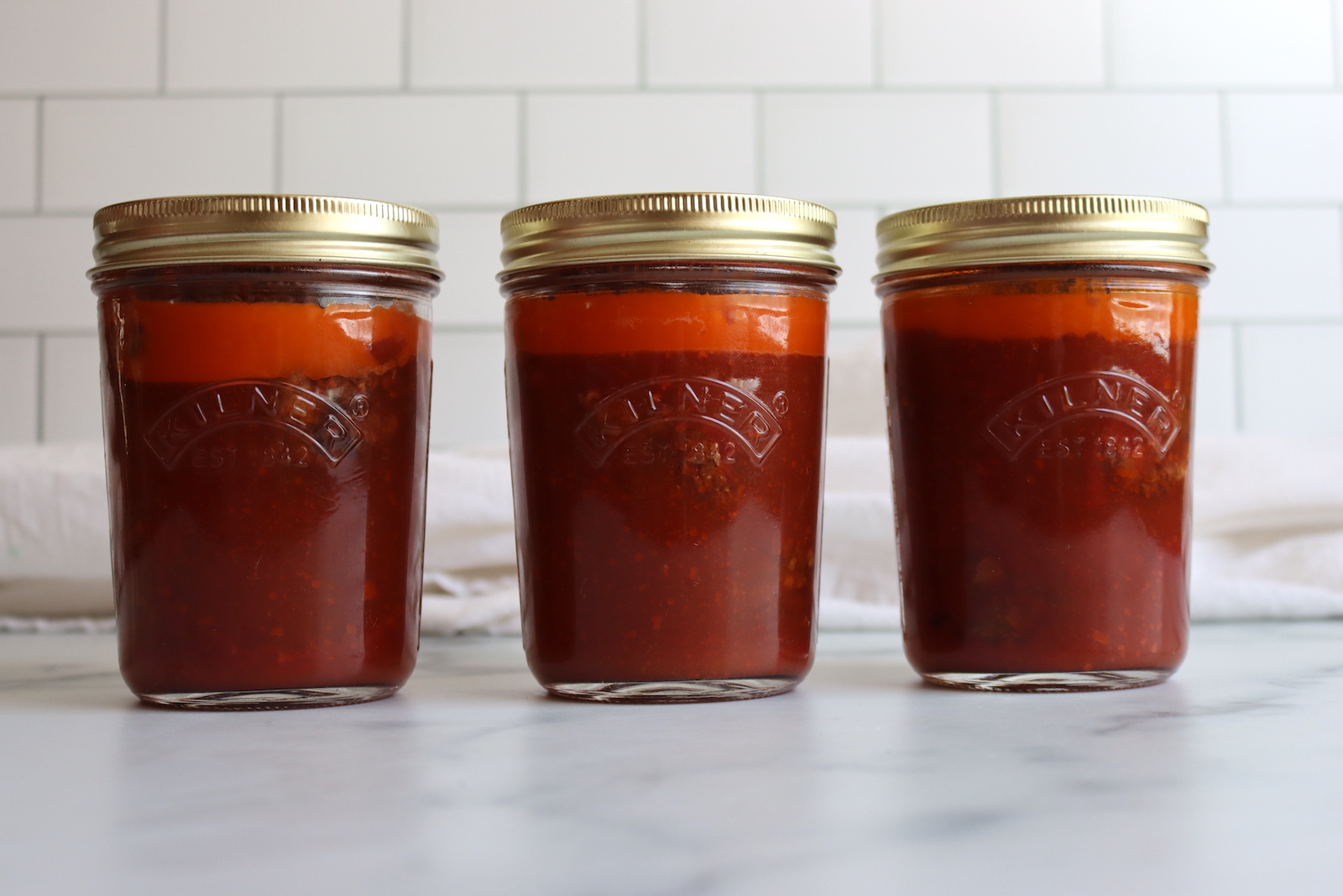 Home Canned Meatballs in Tomato Juice