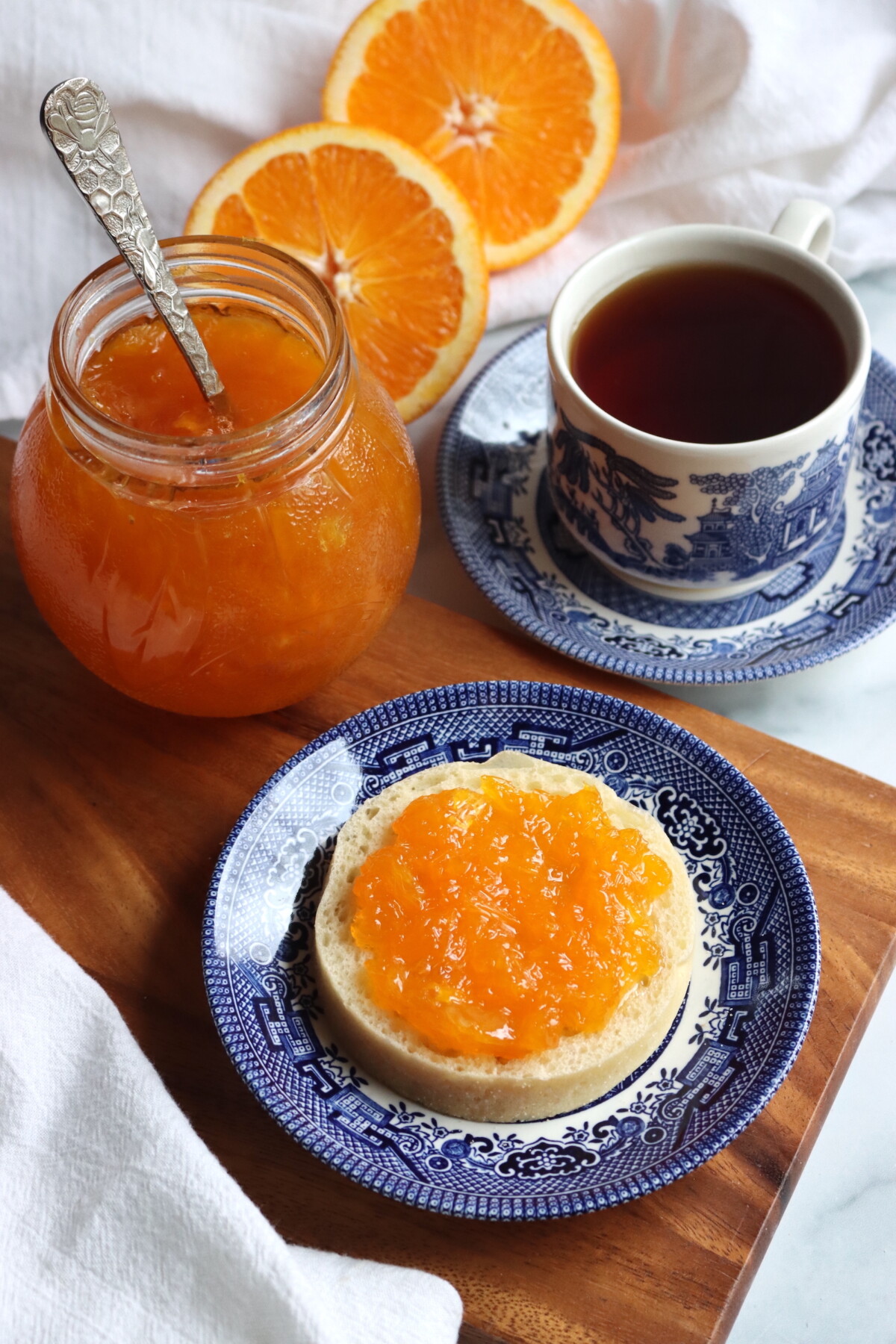 Serving Orange Jam