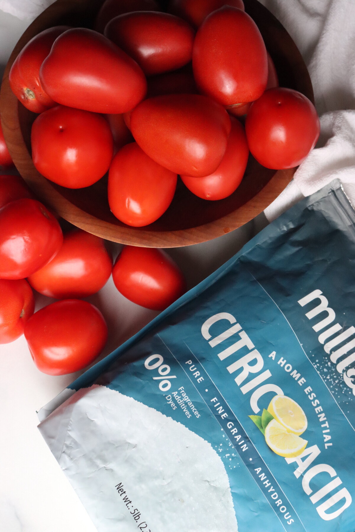 Tomatoes with Citric Acid