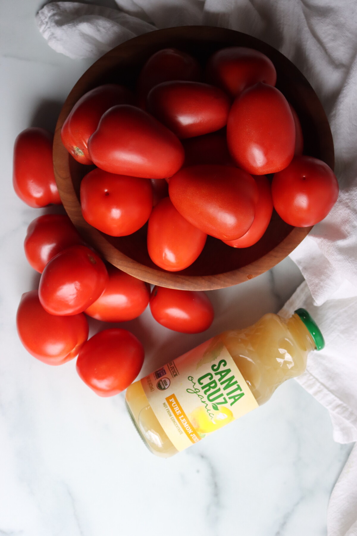 Tomatoes with Lemon Juice