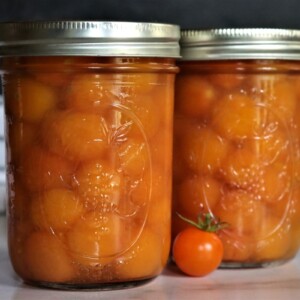 Canning Cherry Tomatoes