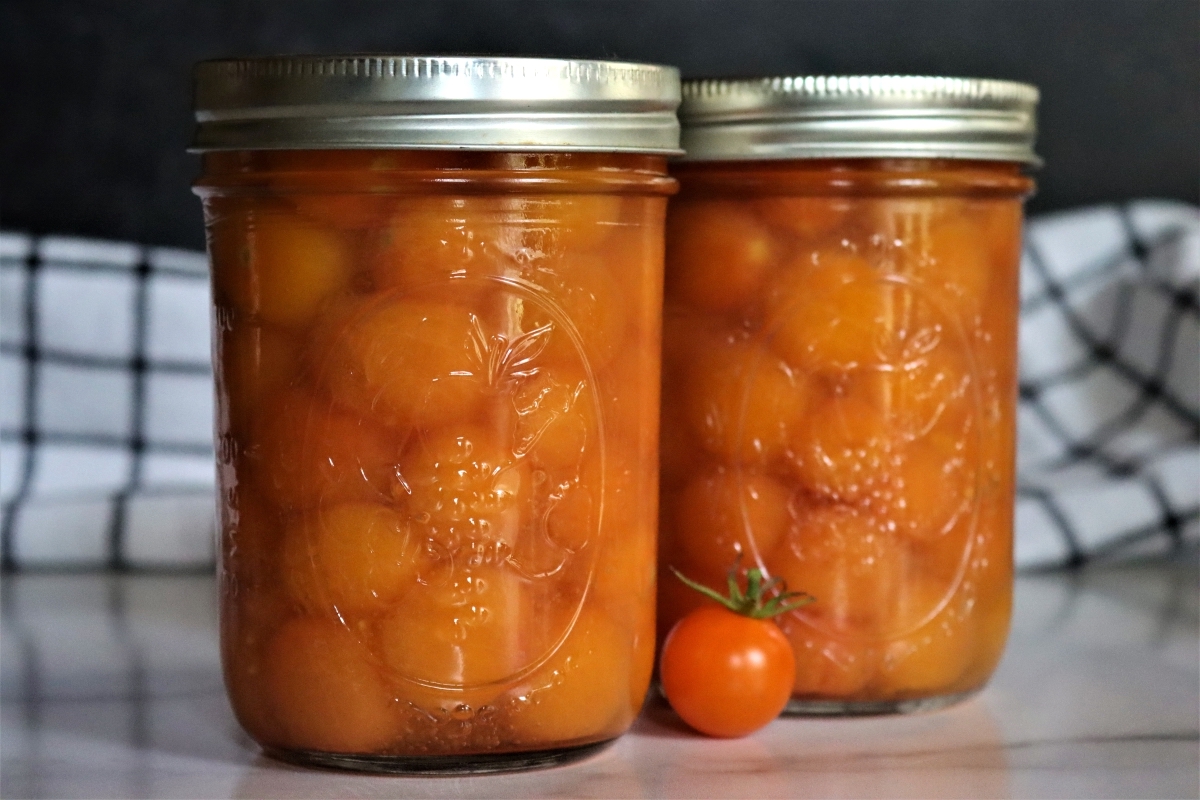 Canning Cherry Tomatoes