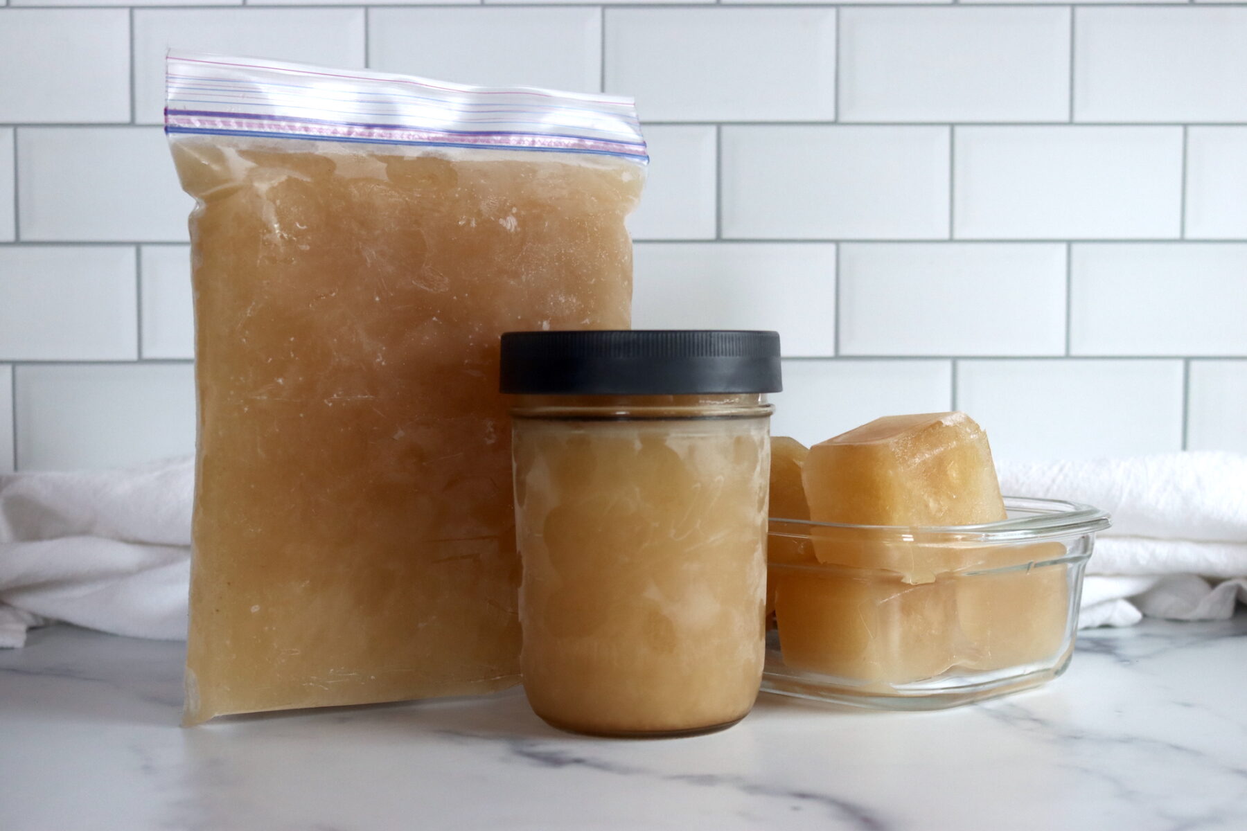 Freezing Bone Broth