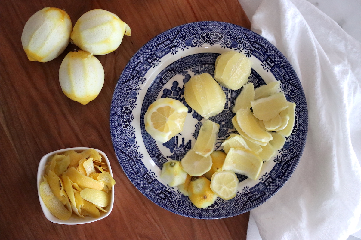 Making Lemon jelly