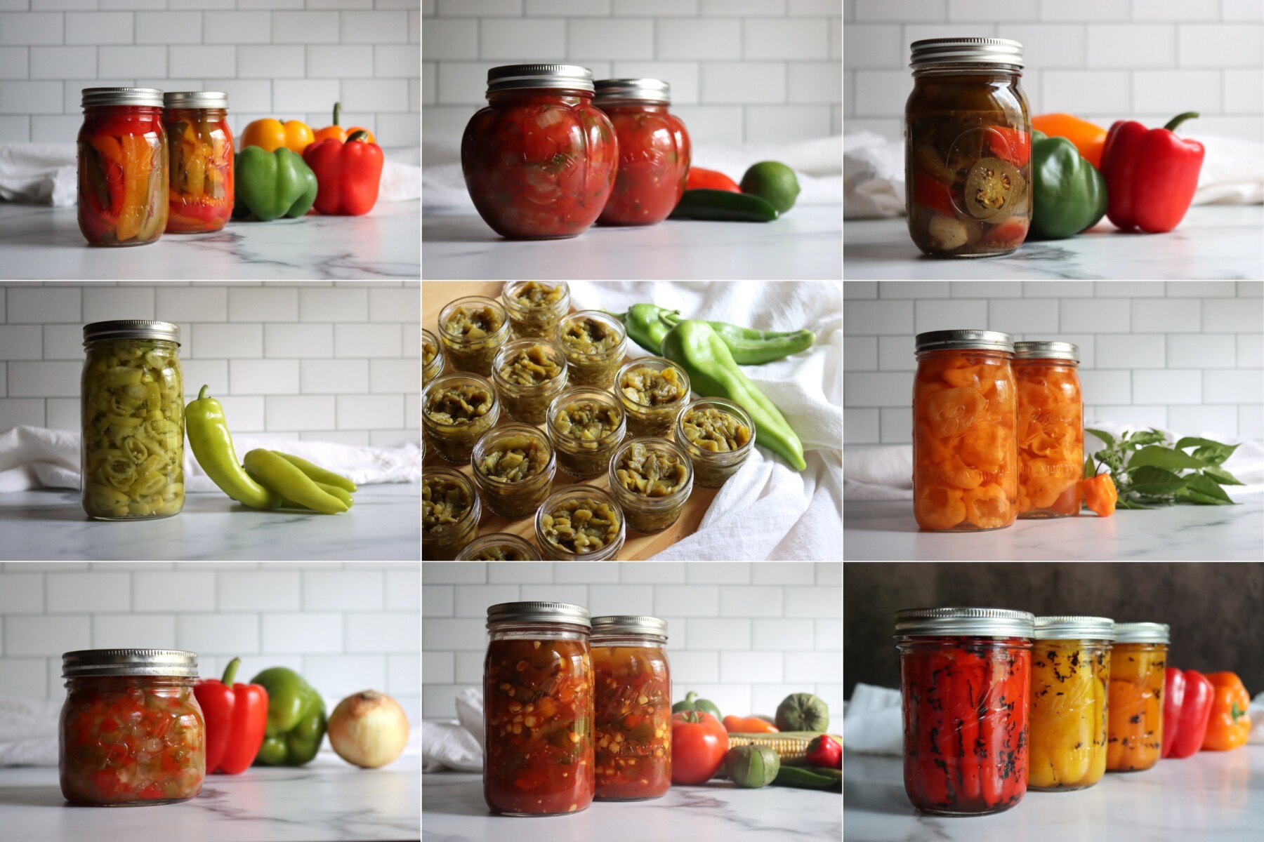 Pepper Canning Recipes