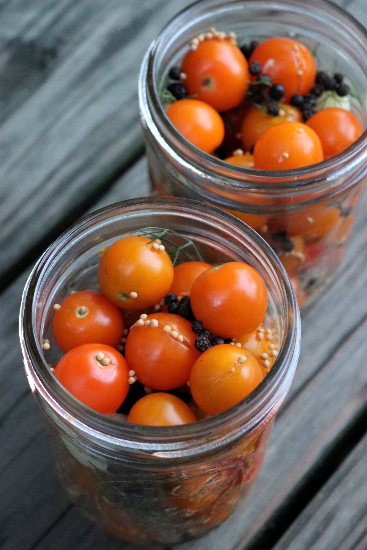 Pickled Cherry Tomatoes Raw Pack