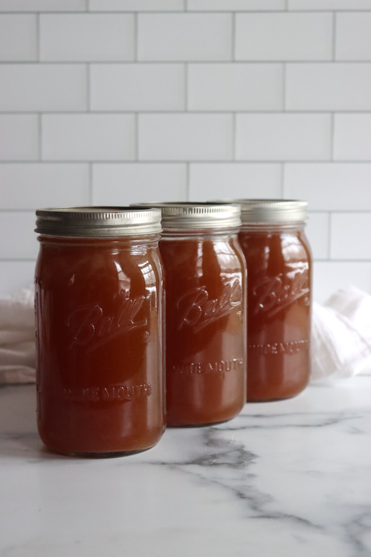 Pressure Canned Pork Broth
