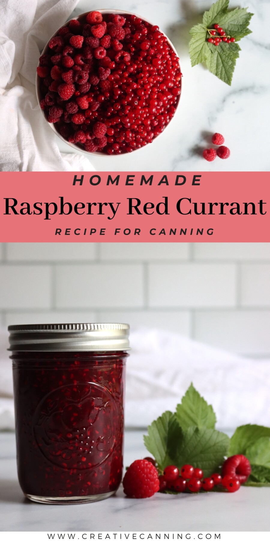 Raspberry Currant Jam Recipe