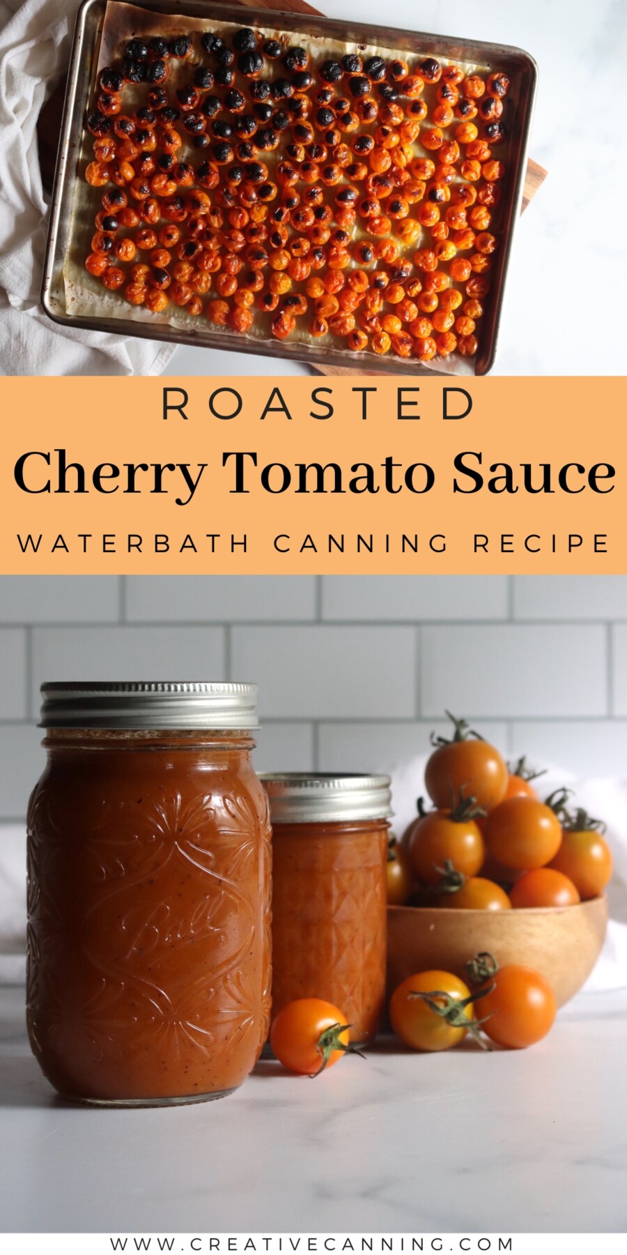Cherry Tomato Sauce Canning Recipe