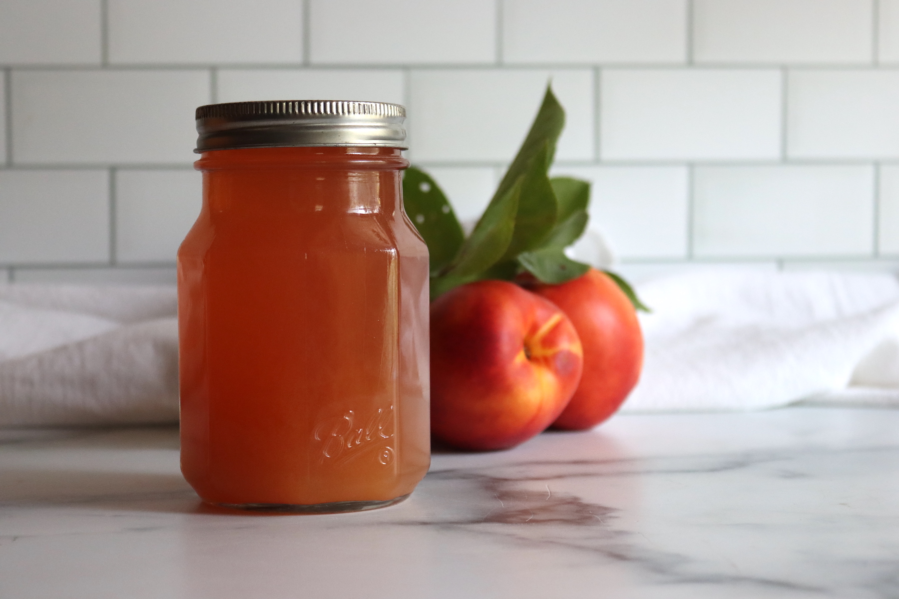 Nectarine Syrup