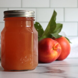Nectarine Syrup