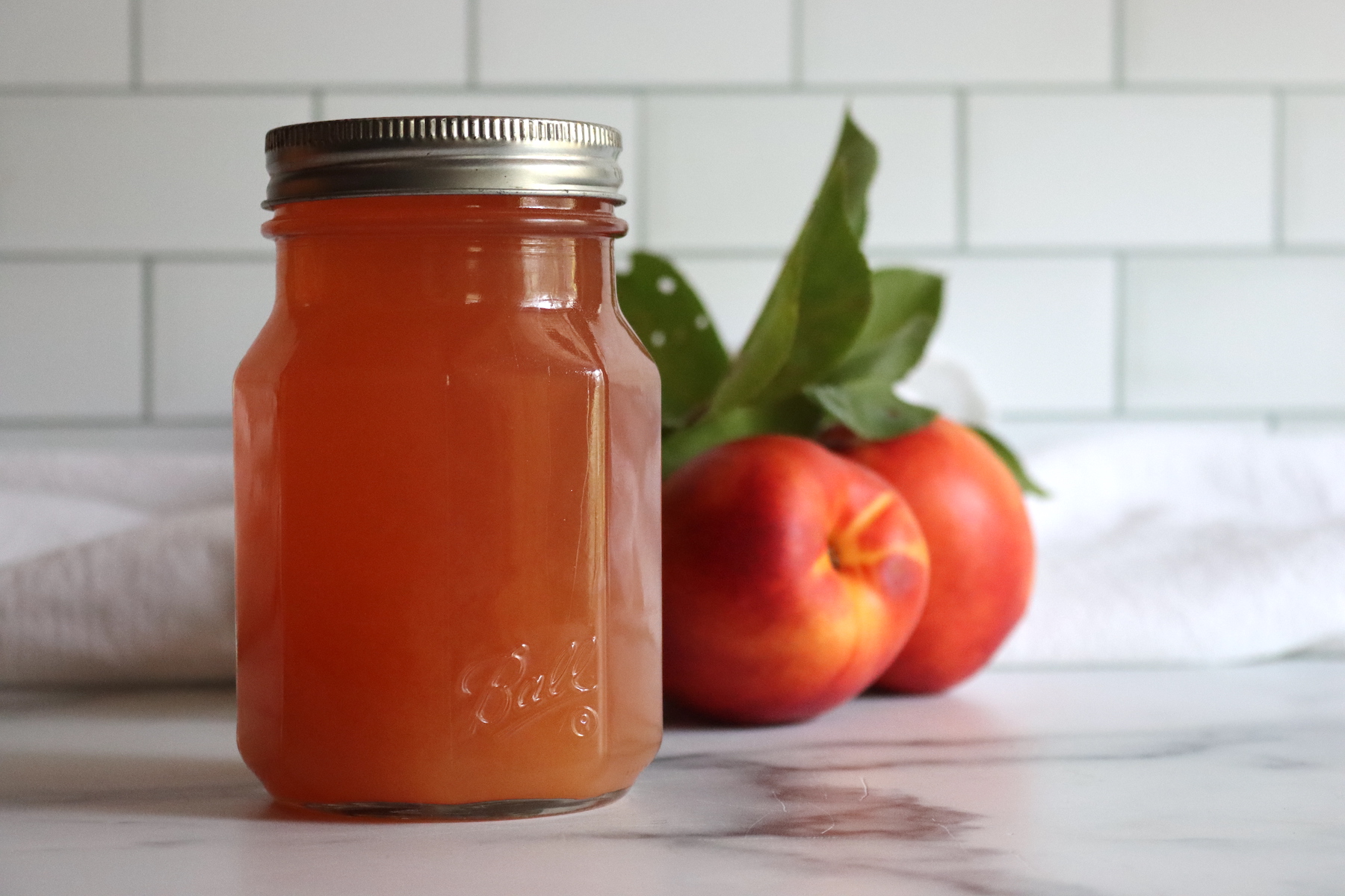 Nectarine Syrup