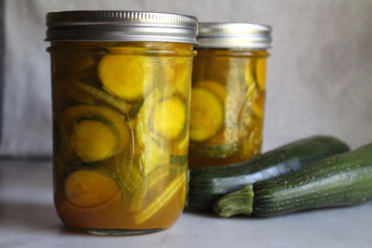 Bread and Butter Zucchini Pickles