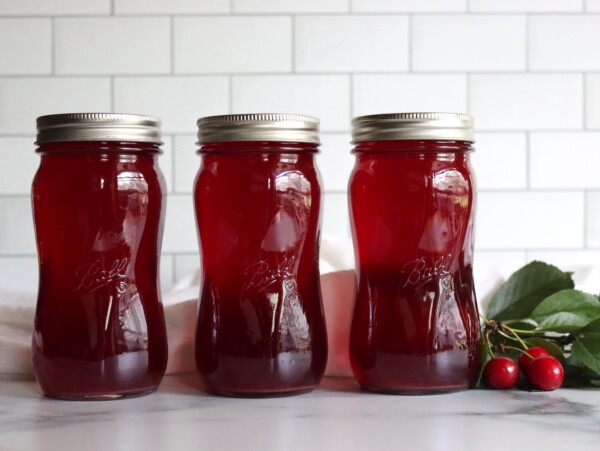 Canning Cherry Juice