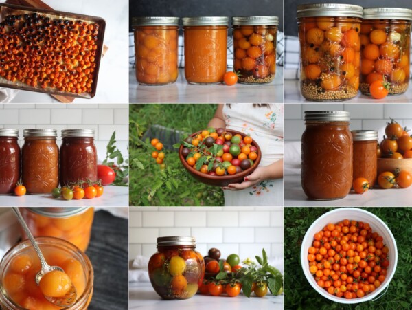 Cherry Tomato Canning Recipes