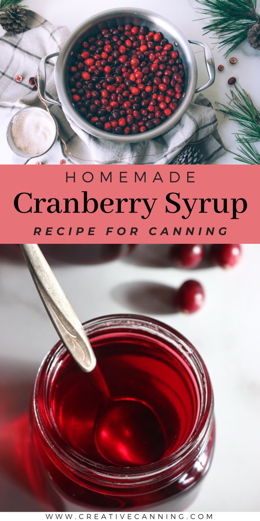 Cranberry Syrup Recipe