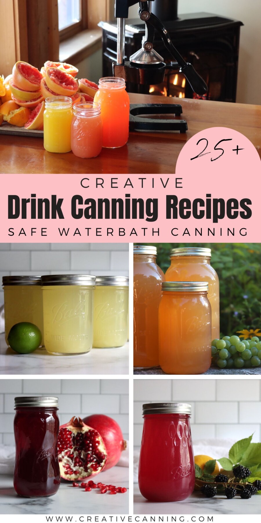 Drink Canning Recipes List