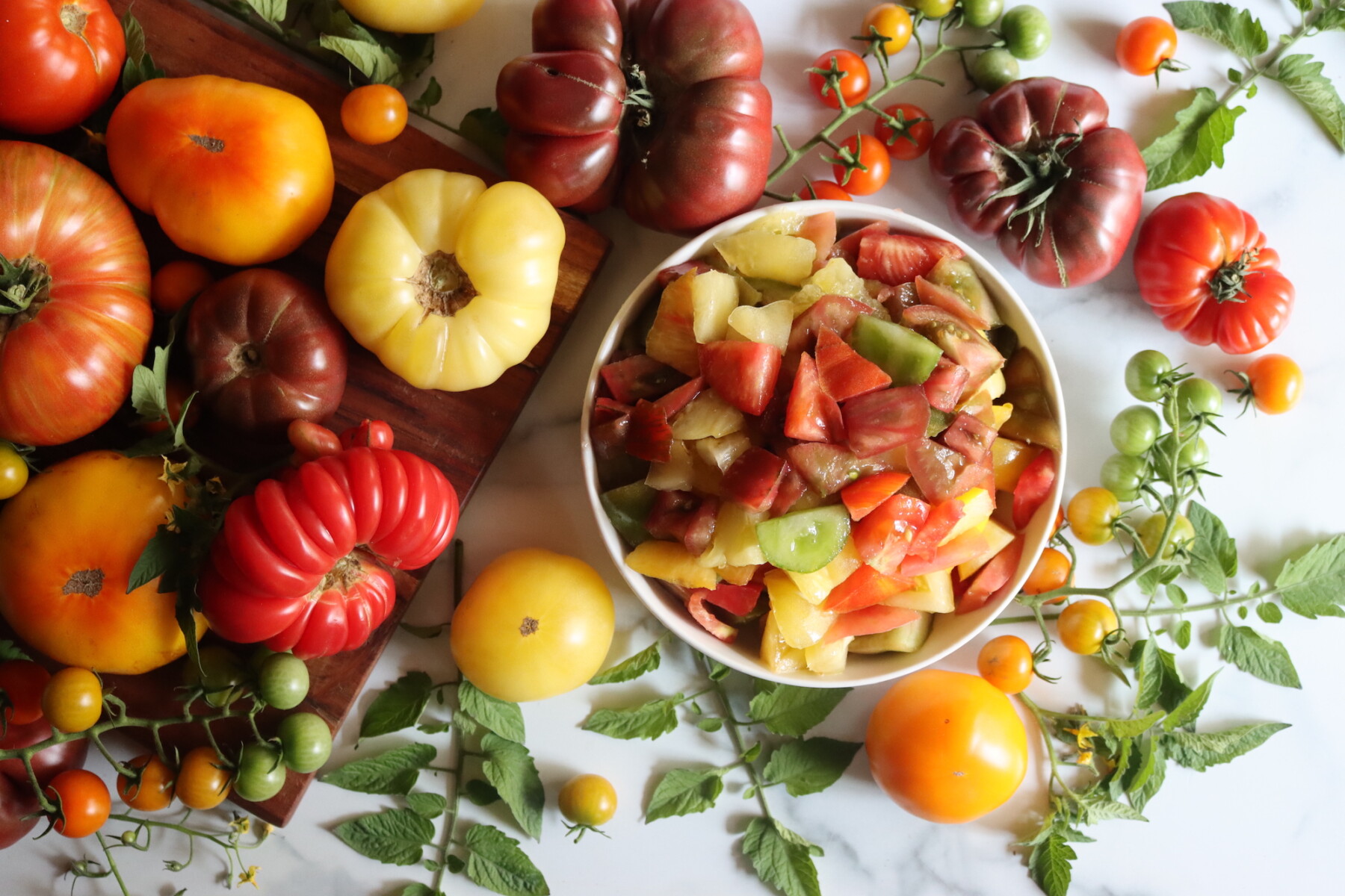 Heirloom Tomatoes for Canning