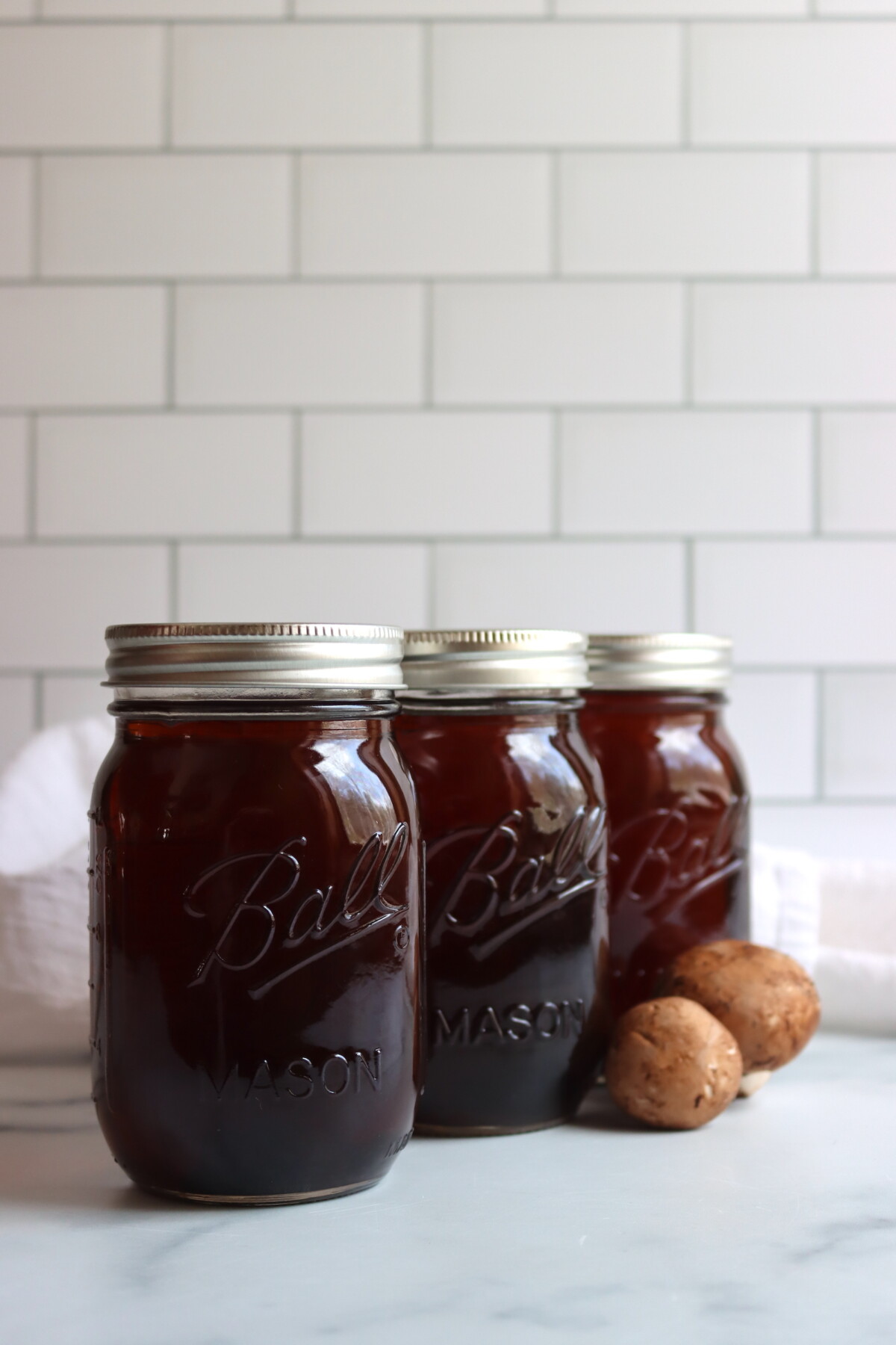Canning Mushroom Broth