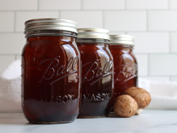 Canning Mushroom Broth