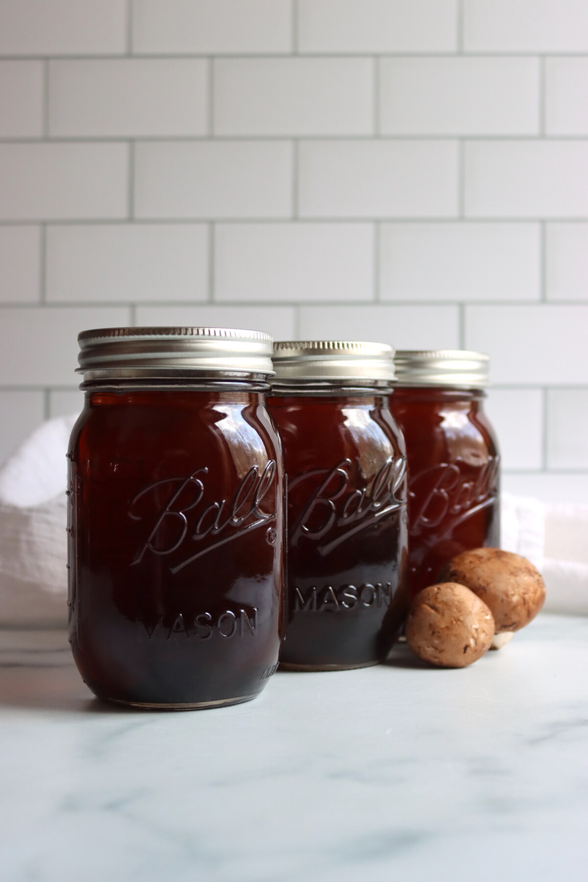 Canning Mushroom Broth