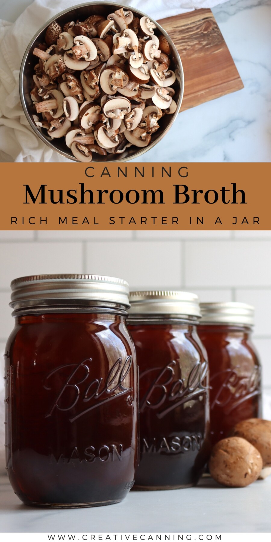 Mushroom Broth Canning Recipe