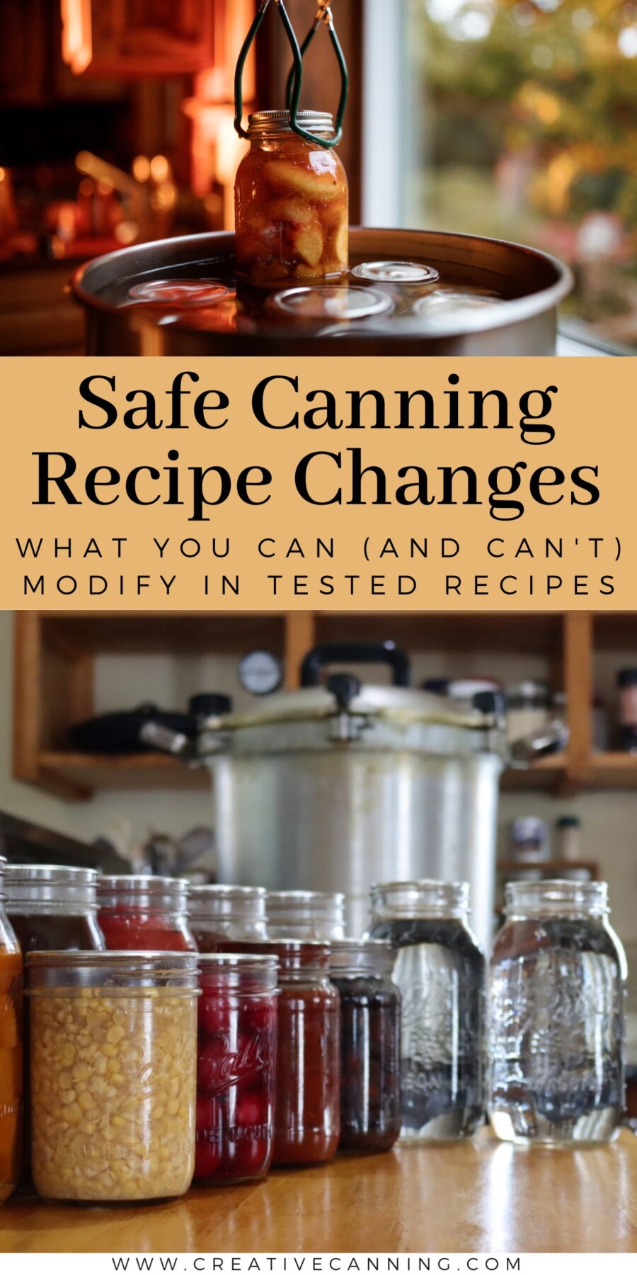 Safe Canning Recipe Changes Guide
