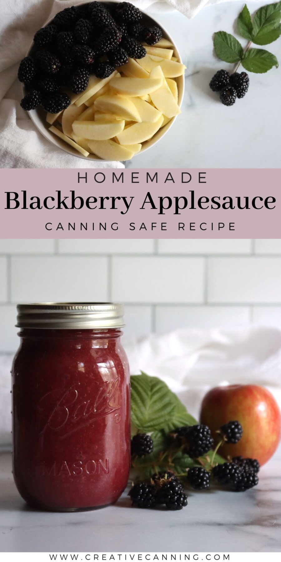 Blackberry Applesauce Recipe