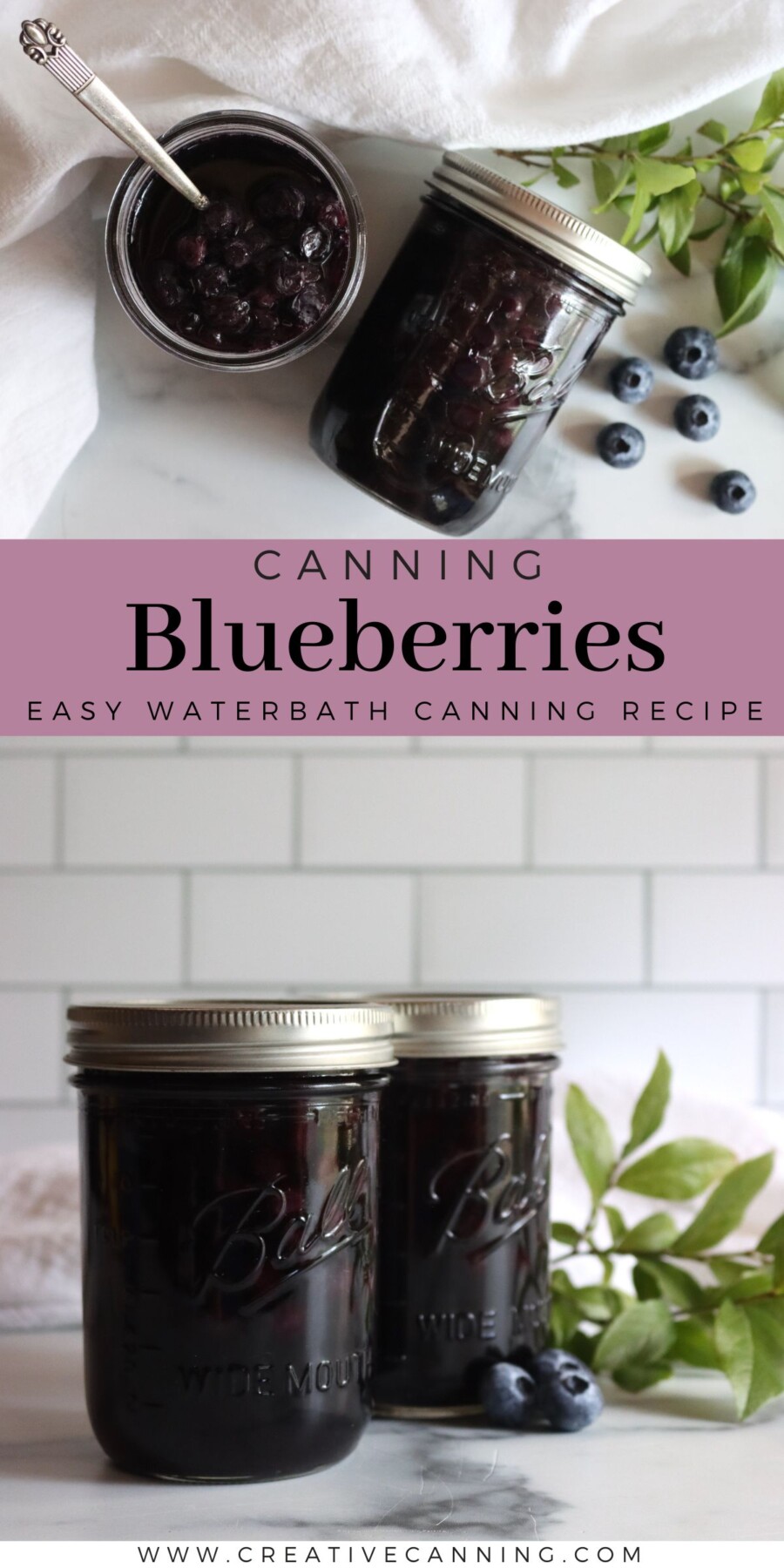 Canning Blueberries