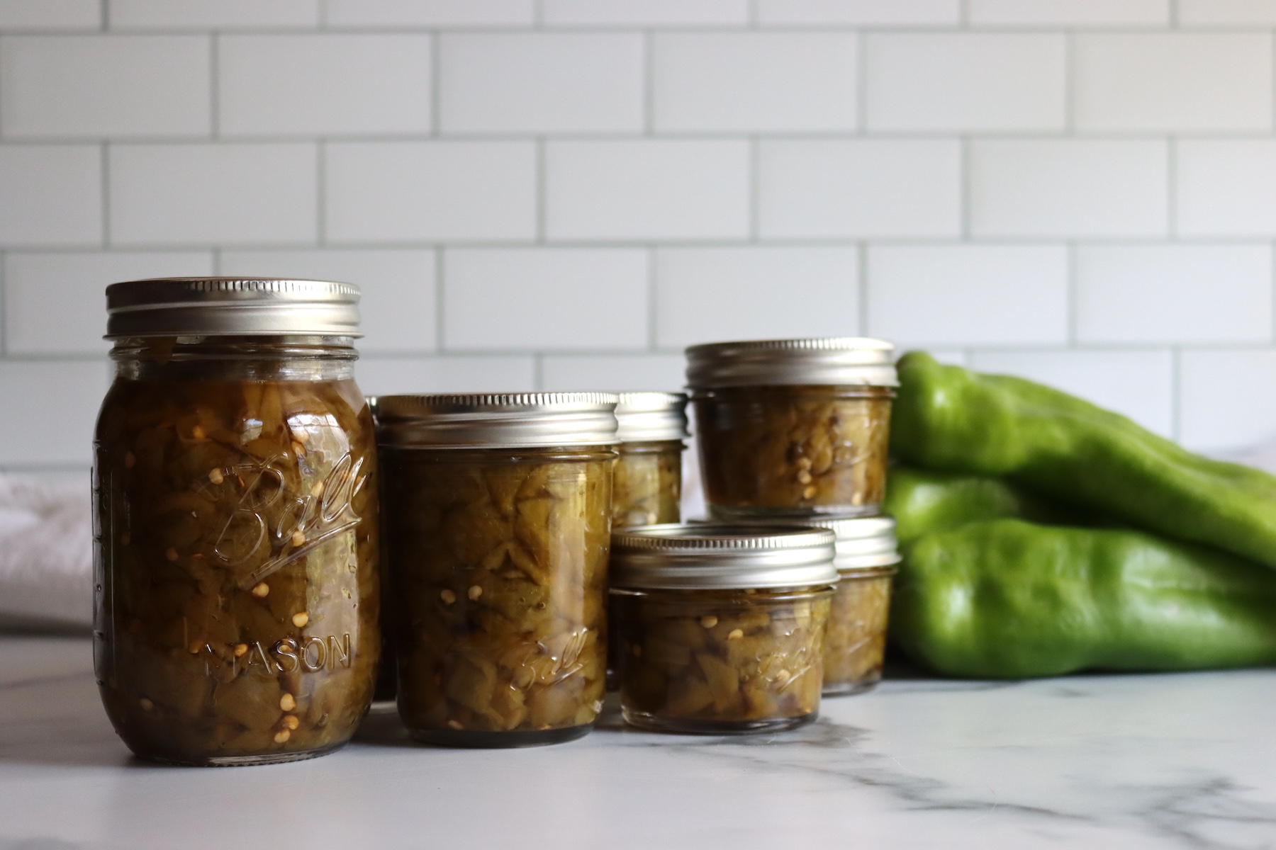 Canning Hatch Green Chilis