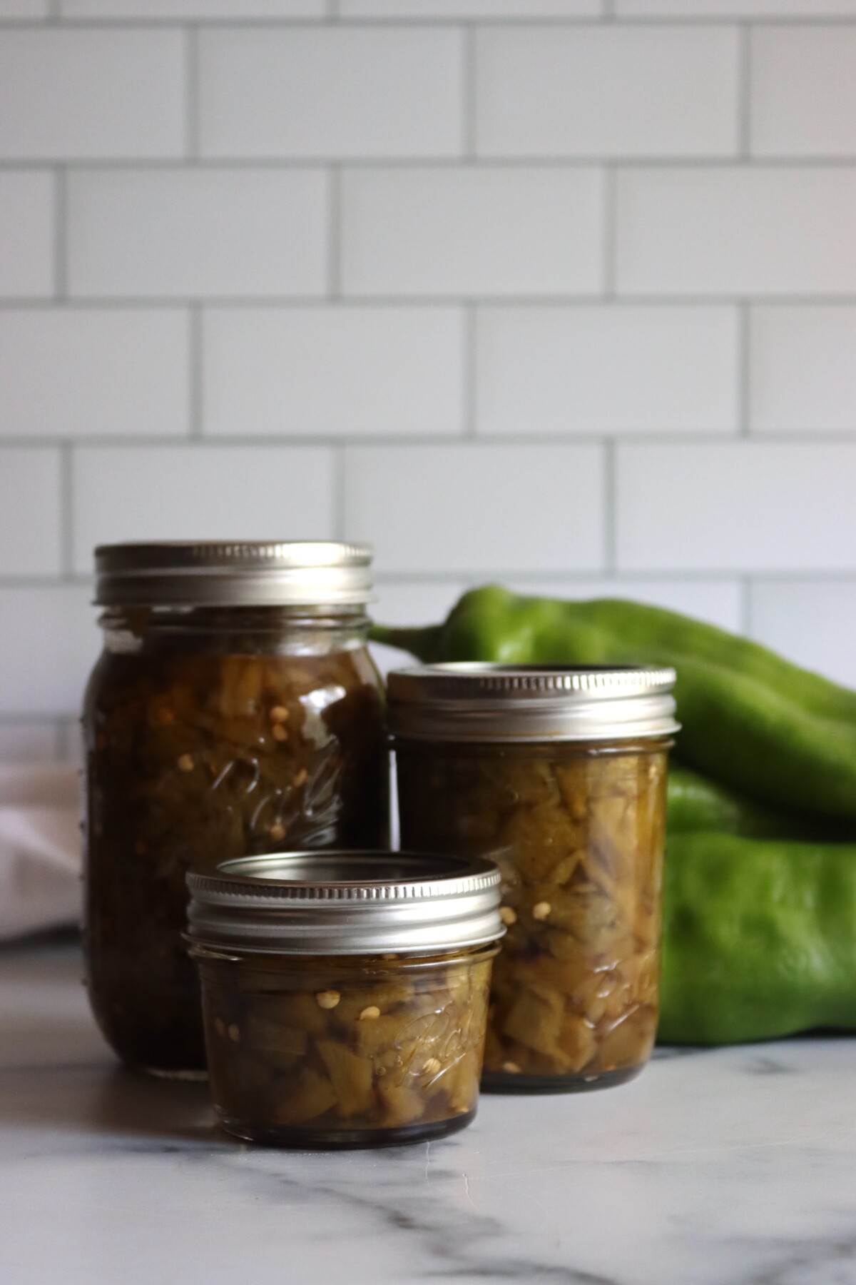 Canning Hatch Green Chilis