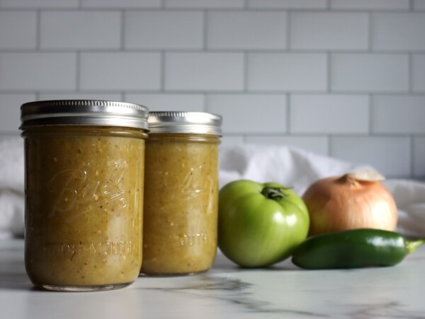 Green Tomato Enchilada Sauce