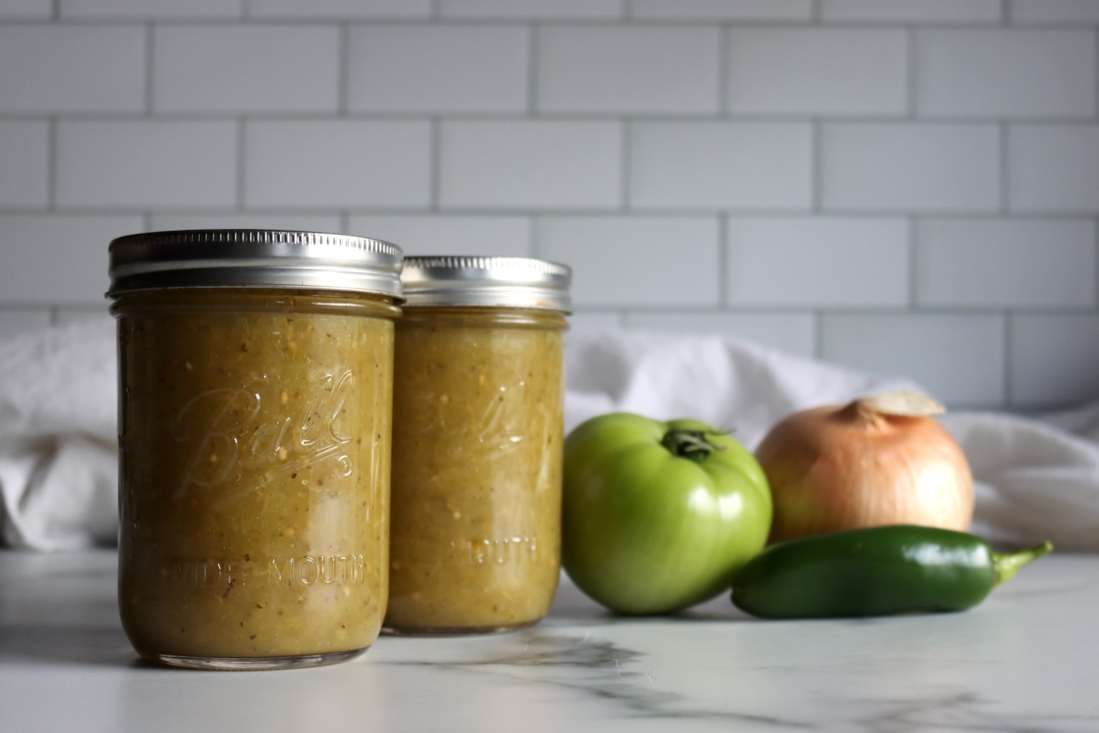 Green Tomato Enchilada Sauce