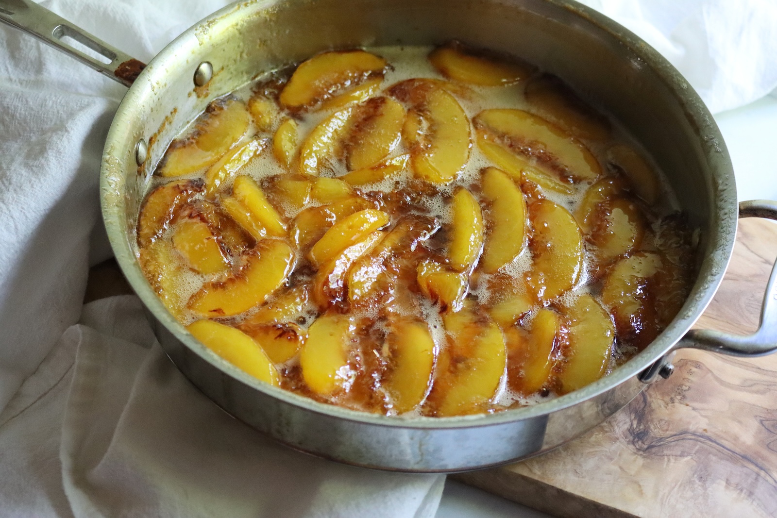 Finished Peach Preserves